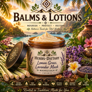 Lemon Grass, Lavender Musk Whipped Balm