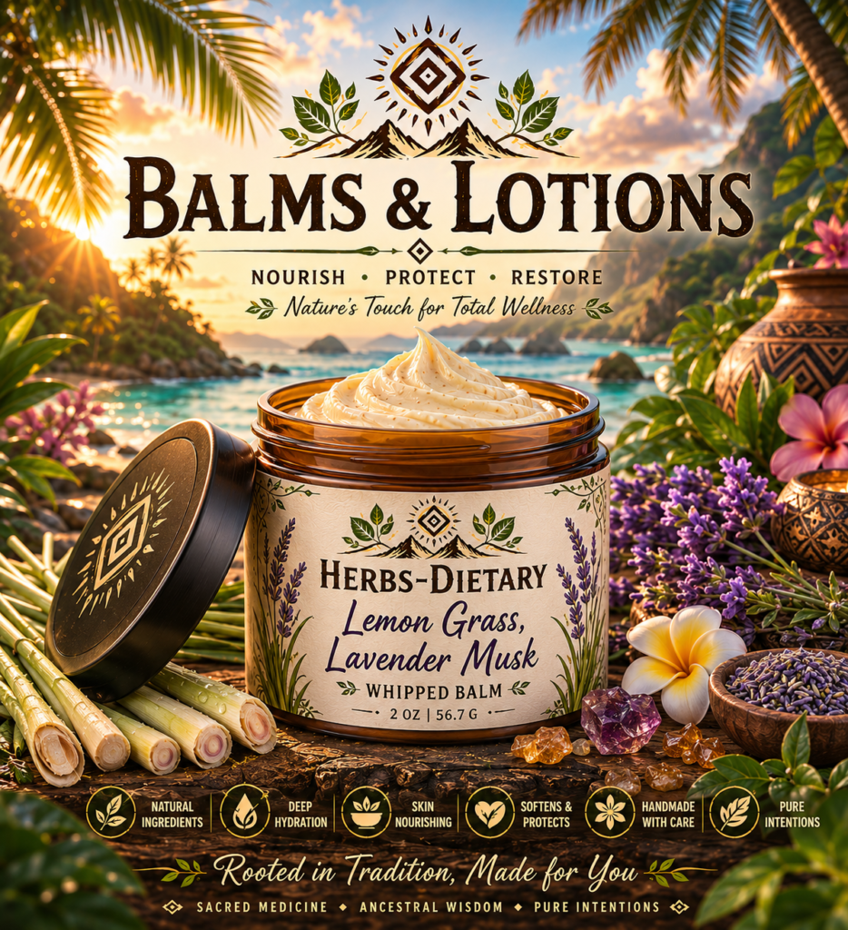 Lemon Grass, Lavender Musk Whipped Balm